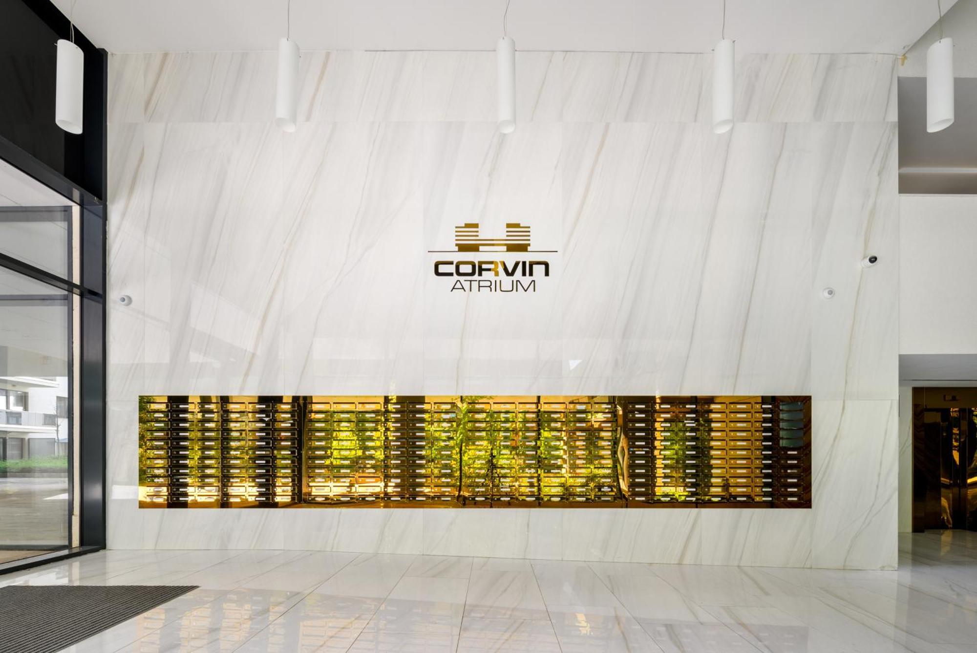 Atrium Residence Deluxe Suite-Free Parking Garage Same Building Budapest Esterno foto